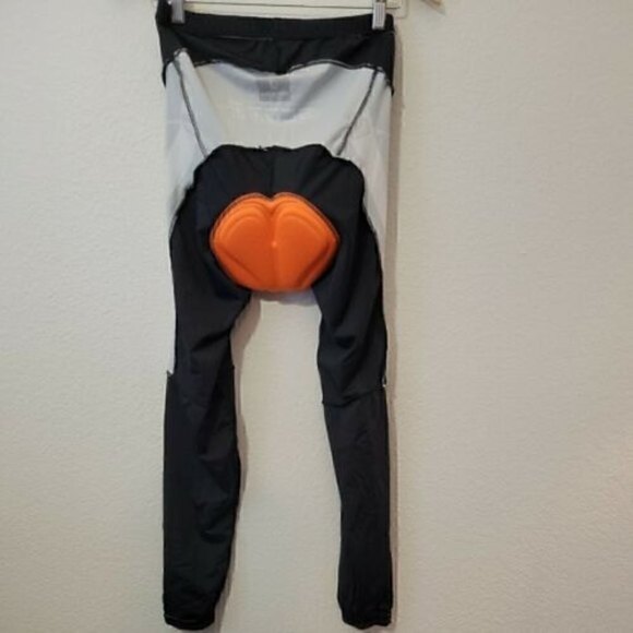 SCOTT Cycling Womens Padded Tights Zipper Ankle Made In Italy Size Large‍‍‍﻿﻿﻿﻿﻿ - Picture 11 of 12